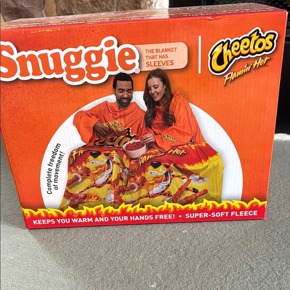 Snuggie Cheetos Flamin' Hot Blanket